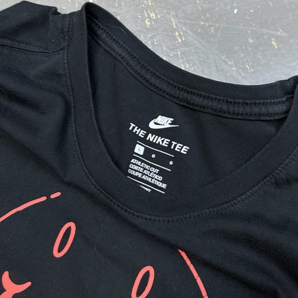 Nike Athletic Cut Shirt Have a Nike Day 911903-010 Large Infrared Black - Picture 4 of 8